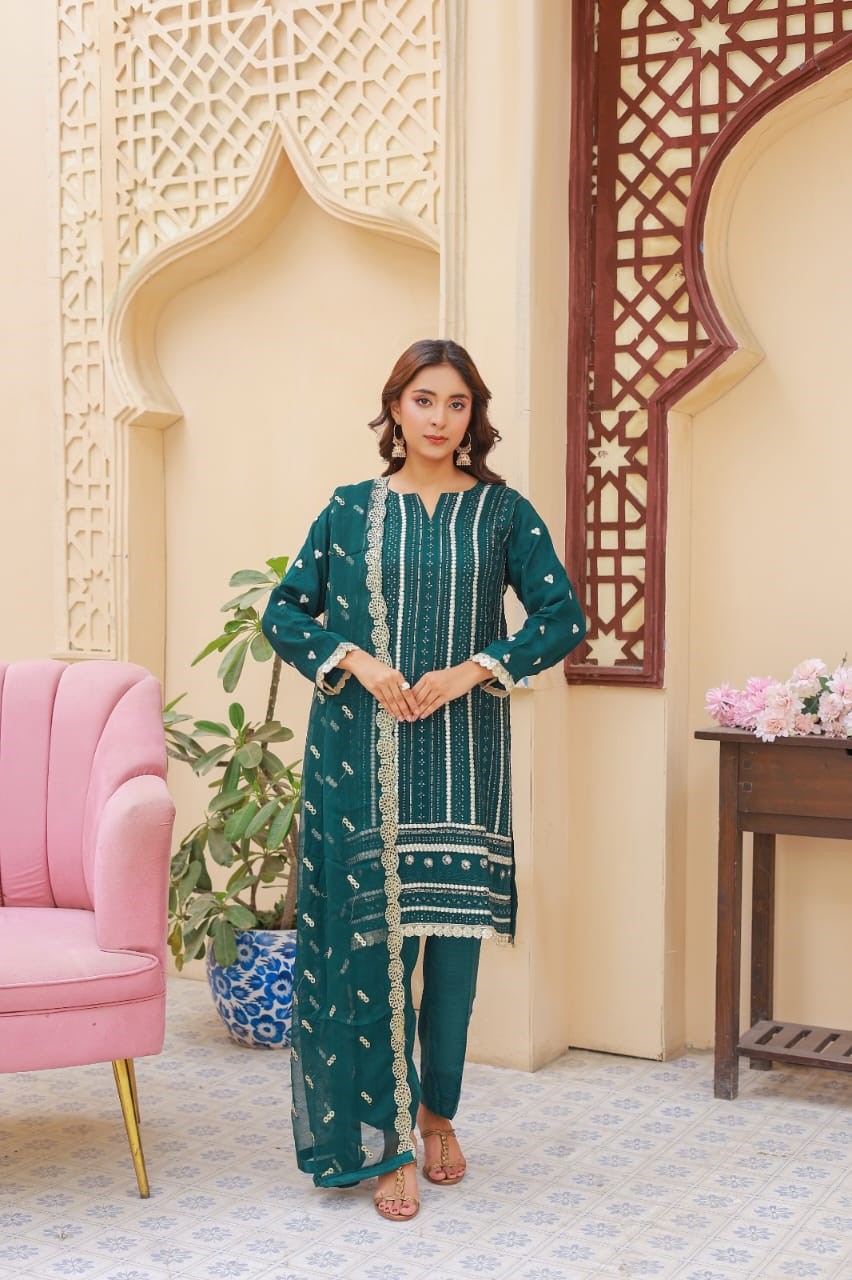 Royal Emerald-3-Piece (SF-004) - Image 2