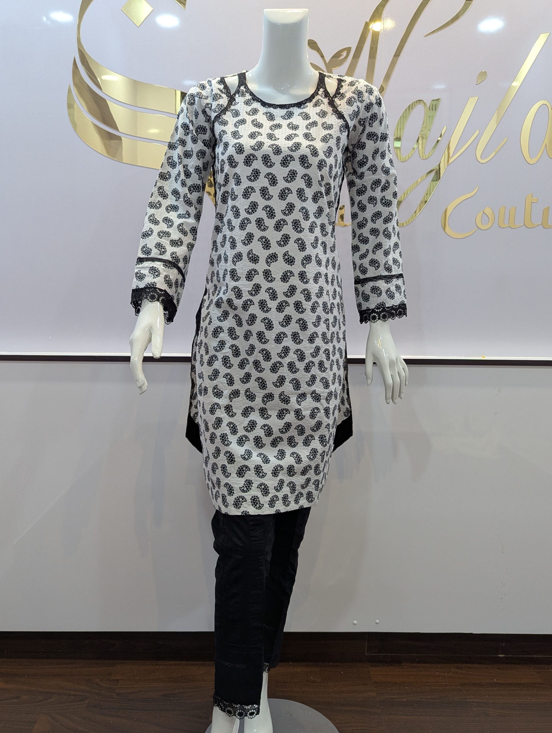 Noir & Blanc Élite-3-Piece-Suit (CS-001) - Image 3