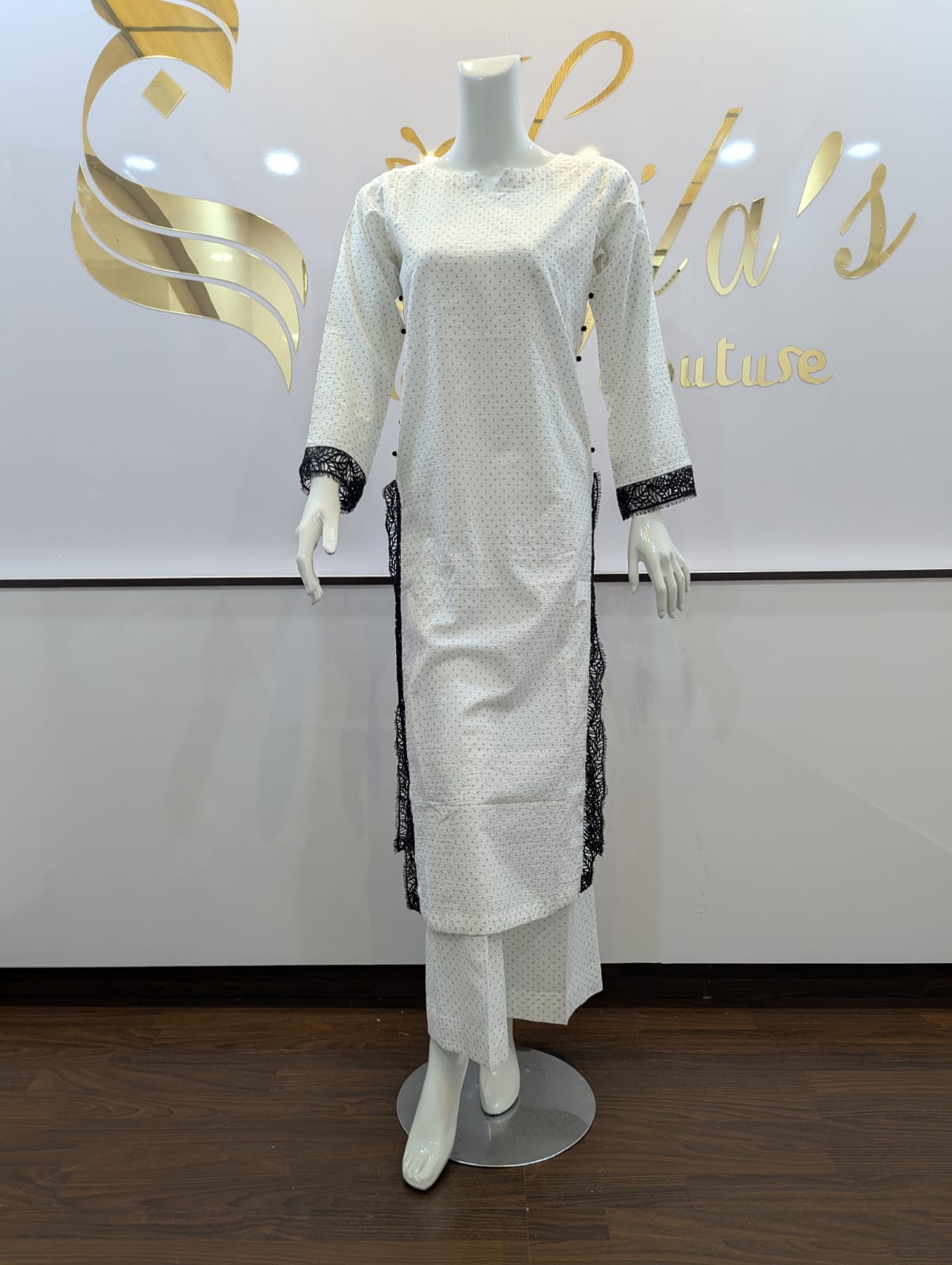 Zeb-e-Safaid-3-Piece (CS-009) - Image 3